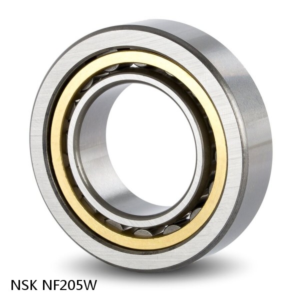 25 x 2.047 Inch | 52 Millimeter x 0.591 Inch | 15 Millimeter  NSK NF205W  Cylindrical Roller Bearings