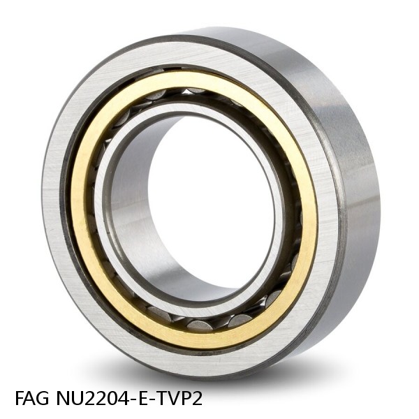 20 mm x 47 mm x 18 mm  FAG NU2204-E-TVP2  Cylindrical Roller Bearings