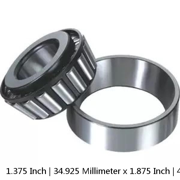 1.375 Inch | 34.925 Millimeter x 1.875 Inch | 47.625 Millimeter x 1 Inch | 25.4 Millimeter  CONSOLIDATED BEARING MR-22-N  Needle Non Thrust Roller Bearings