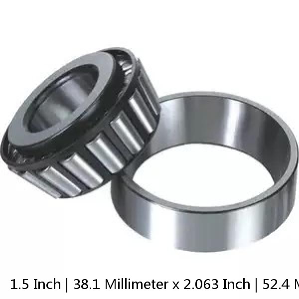 1.5 Inch | 38.1 Millimeter x 2.063 Inch | 52.4 Millimeter x 1.25 Inch | 31.75 Millimeter  CONSOLIDATED BEARING MR-24  Needle Non Thrust Roller Bearings