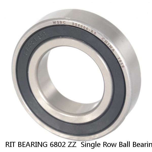 RIT BEARING 6802 ZZ  Single Row Ball Bearings