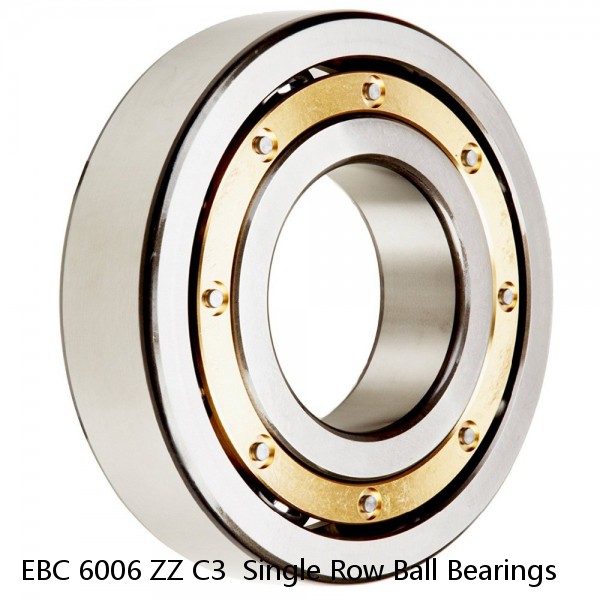 EBC 6006 ZZ C3  Single Row Ball Bearings