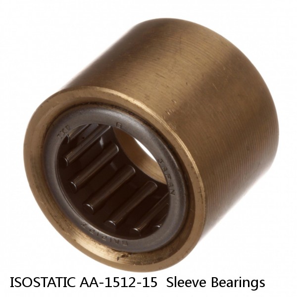 ISOSTATIC AA-1512-15  Sleeve Bearings