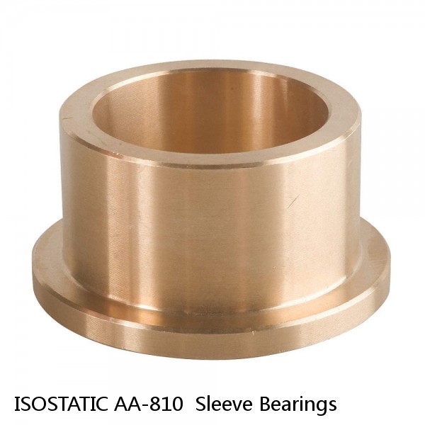 ISOSTATIC AA-810  Sleeve Bearings