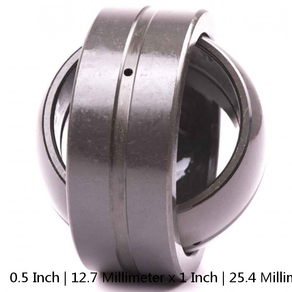 0.5 Inch | 12.7 Millimeter x 1 Inch | 25.4 Millimeter x 0.625 Inch | 15.875 Millimeter  QA1 PRECISION PROD WPB8TG  Spherical Plain Bearings - Radial