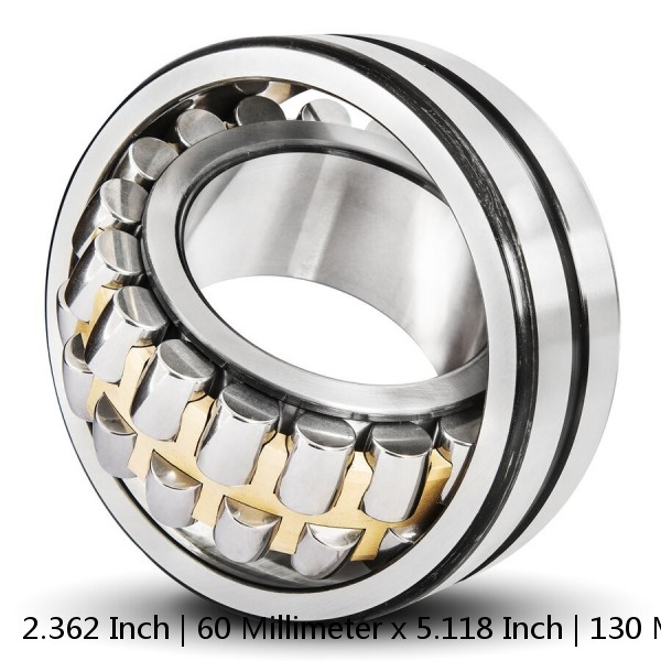 2.362 Inch | 60 Millimeter x 5.118 Inch | 130 Millimeter x 1.811 Inch | 46 Millimeter  KOYO 22312RR OVSW502C4FY Spherical Roller Bearings