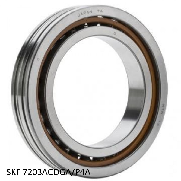 7203ACDGA/P4A SKF Super Precision,Super Precision Bearings,Super Precision Angular Contact,7200 Series,25 Degree Contact Angle