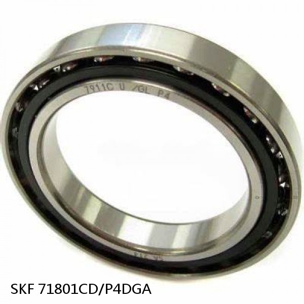 71801CD/P4DGA SKF Super Precision,Super Precision Bearings,Super Precision Angular Contact,71800 Series,15 Degree Contact Angle