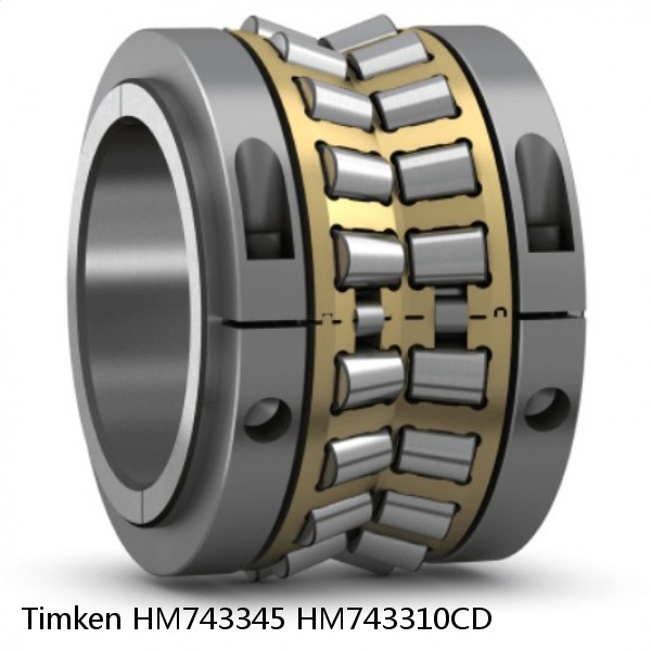 HM743345 HM743310CD Timken Tapered Roller Bearing Assembly