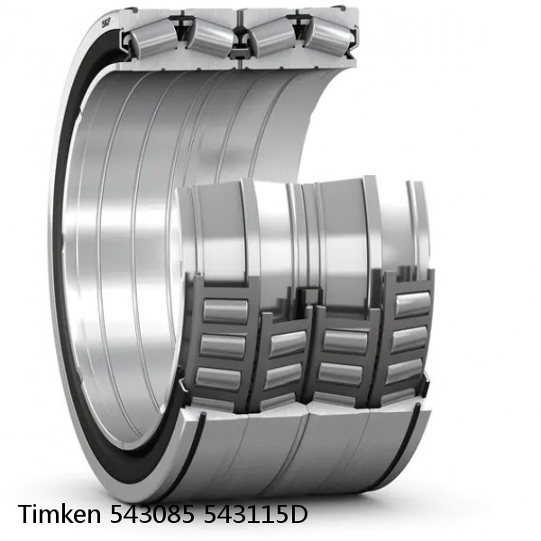 543085 543115D Timken Tapered Roller Bearing Assembly