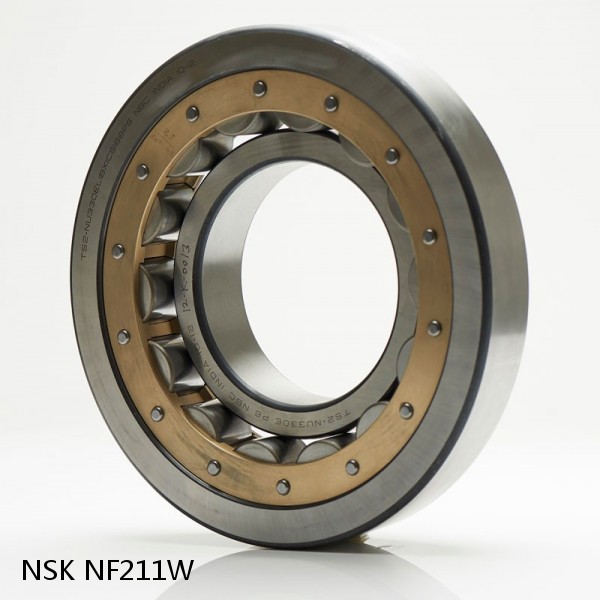 55 x 3.937 Inch | 100 Millimeter x 0.827 Inch | 21 Millimeter  NSK NF211W  Cylindrical Roller Bearings