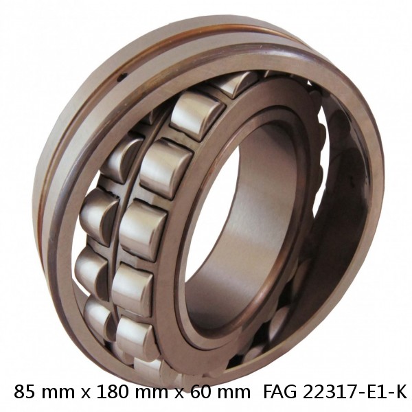 85 mm x 180 mm x 60 mm  FAG 22317-E1-K  Spherical Roller Bearings